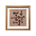 Vintage Keys Art - Petite Walnut - Che Cose Belle