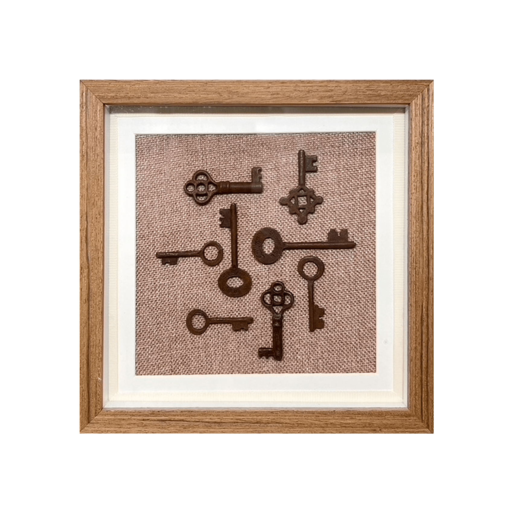 Vintage Keys Art - Petite Walnut - Che Cose Belle