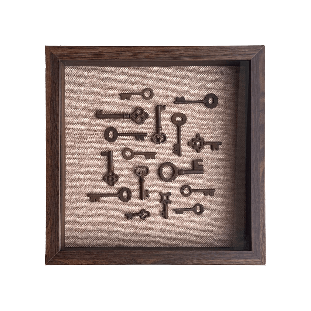 Vintage Keys Art - Walnut - Che Cose Belle