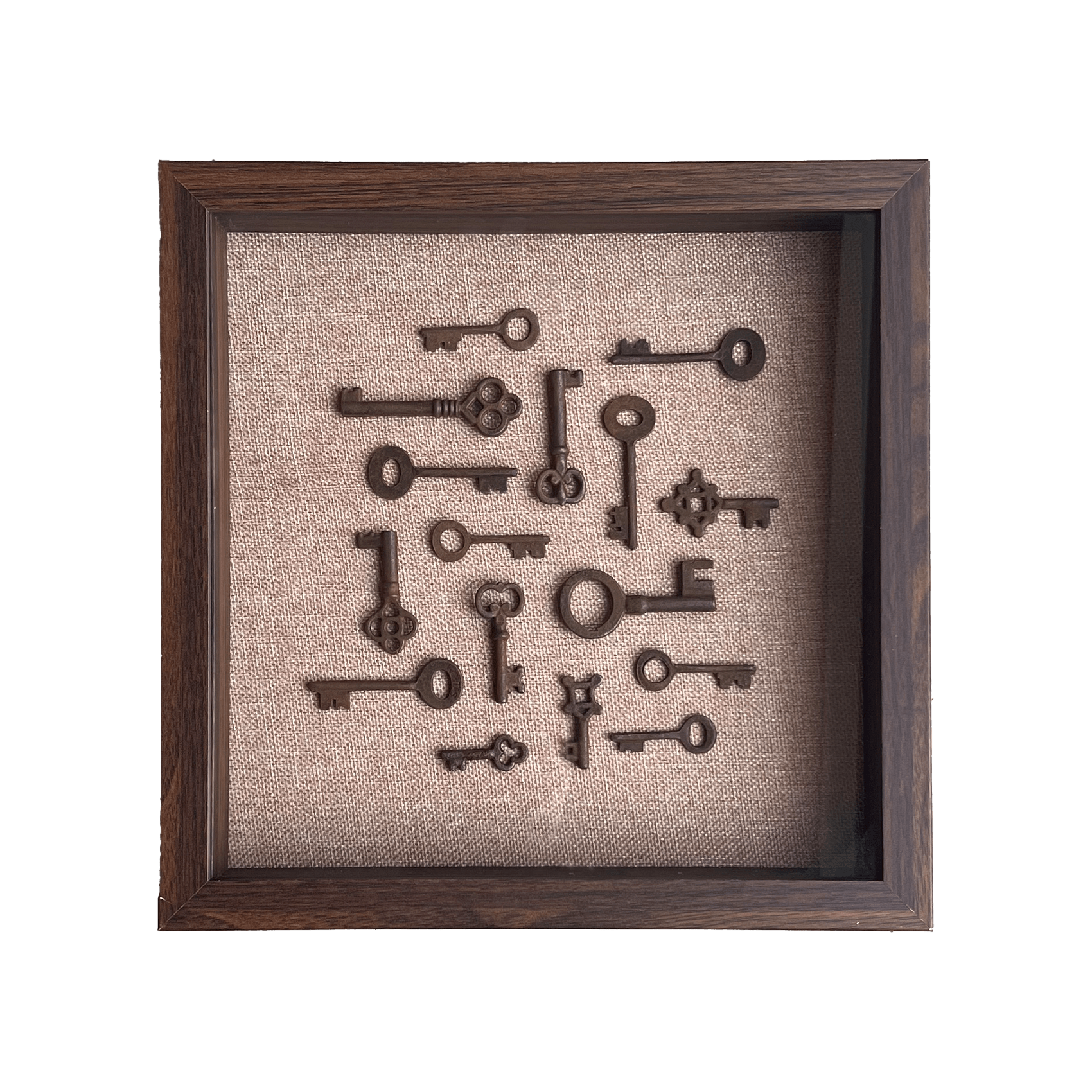Vintage Keys Art - Walnut - Che Cose Belle