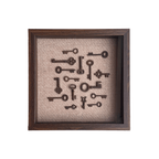 Vintage Keys Art - Walnut - Che Cose Belle