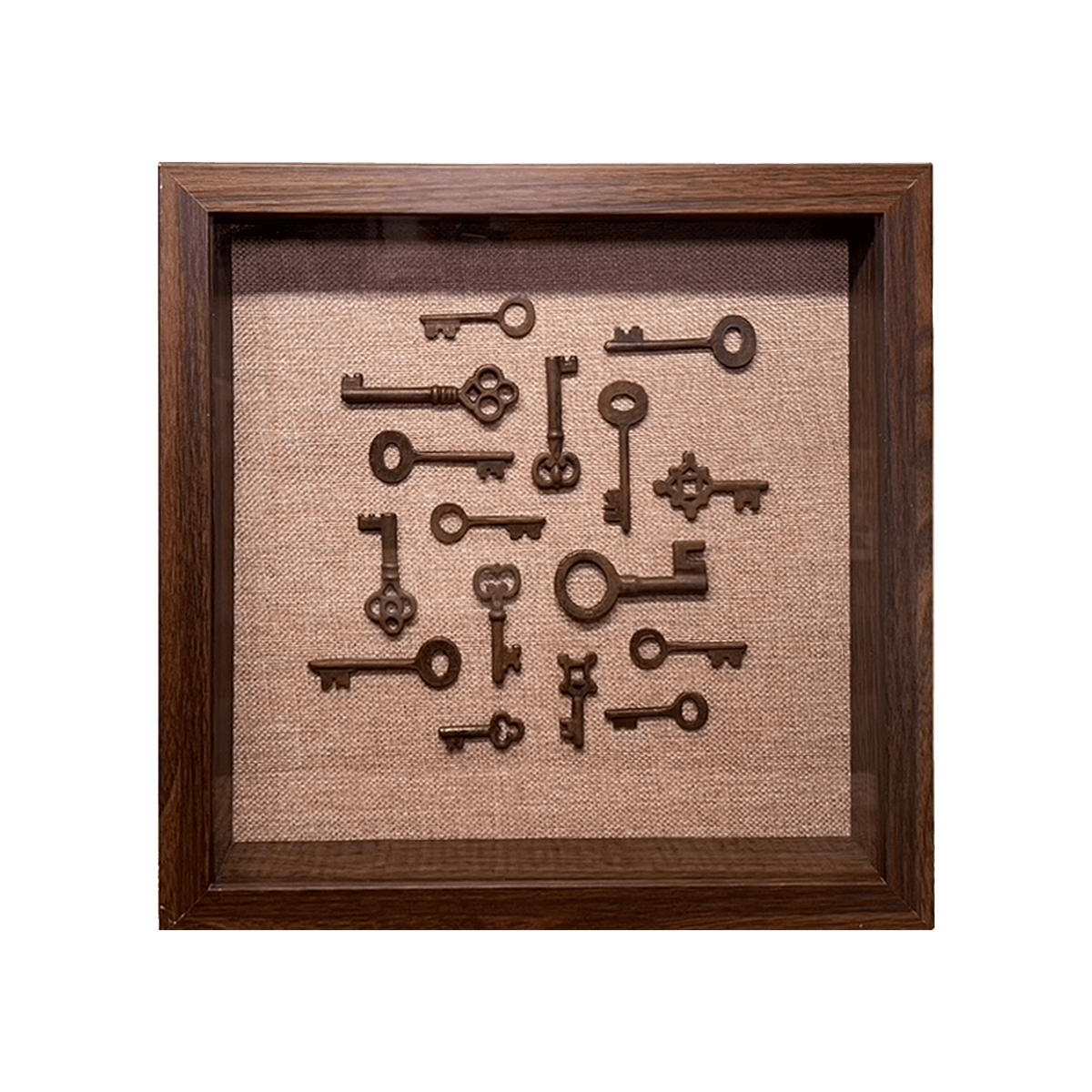 Vintage Keys Art - Walnut - Che Cose Belle
