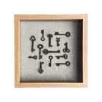 Vintage Keys Art - White Oak - Che Cose Belle