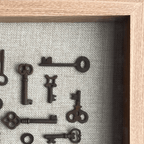 Vintage Keys Art - White Oak - Che Cose Belle