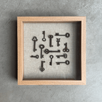 Vintage Keys Art - White Oak - Che Cose Belle