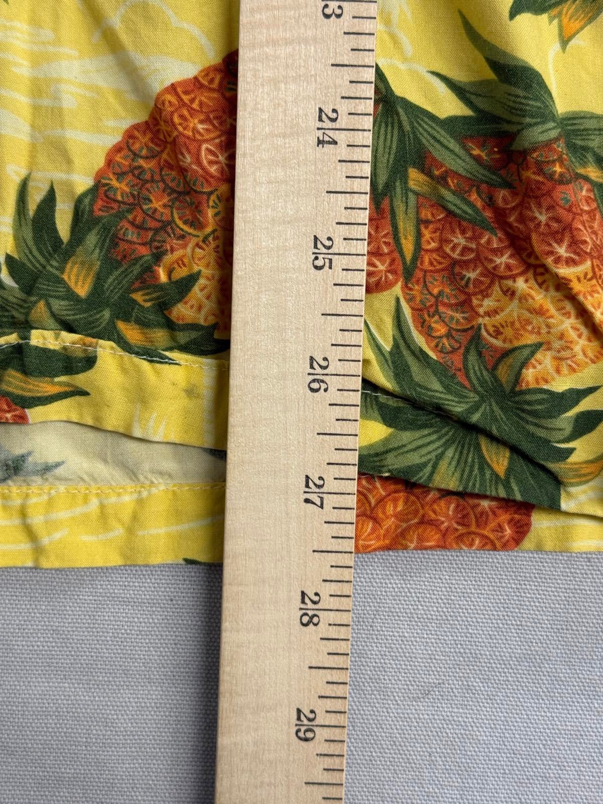 Vintage Mens Hawaiian Shirt Pineapple AOP Made in Hawaii - Che Cose Belle
