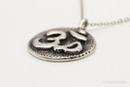 Vintage Om Symbol Sterling Silver Necklace - Che Cose Belle