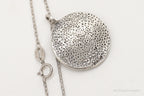 Vintage Om Symbol Sterling Silver Necklace - Che Cose Belle