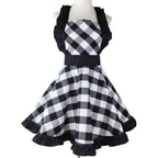 Vintage Plaid Cotton Apron Home Kitchen - Che Cose Belle