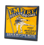 Vintage Roller Skating Rink Drink Coaster Set - Let's Roll - Che Cose Belle