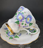 Vintage Royal Albert Tea Cup and Saucer: Bone China Morning Glory, Made in England - Che Cose Belle