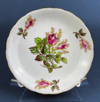 Vintage Royal Chelsey Moss Rose Tea Cup and Saucer, English Bone China - Che Cose Belle