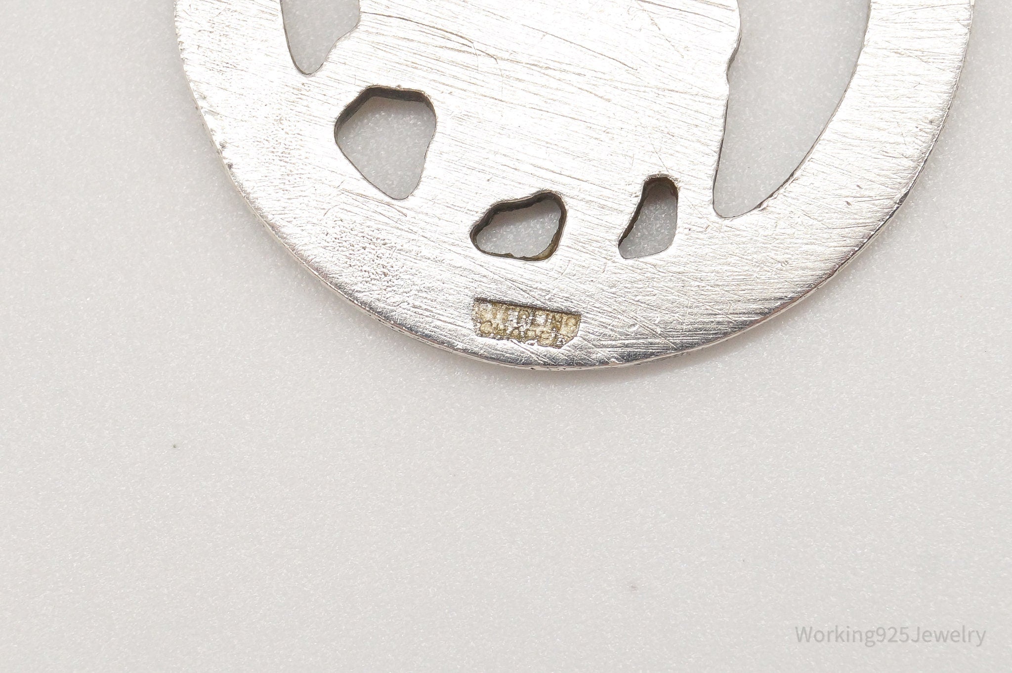 Vintage Saint Christopher Sterling Silver Pendant - Che Cose Belle