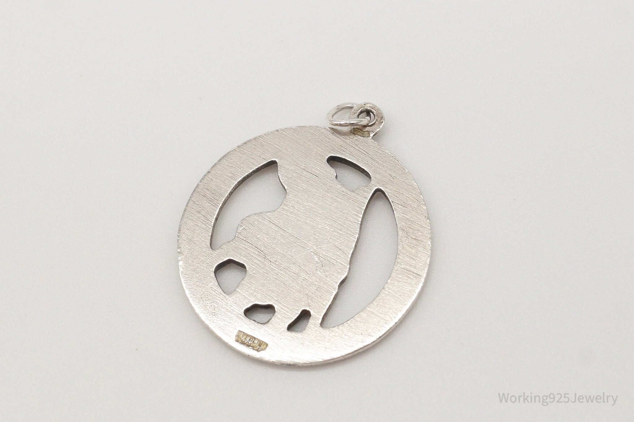 Vintage Saint Christopher Sterling Silver Pendant - Che Cose Belle