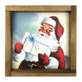 Vintage Santa with Delivery Framed Art - Che Cose Belle