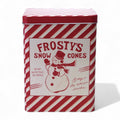 Frosty's Snow Cones Snowman Metal Storage Tin