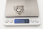 Vintage Star Of David Brass Copper Sterling Silver Necklace - Che Cose Belle