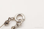 Vintage Tahitian Pearl & Glass Bead Sterling Silver String Necklace - Che Cose Belle