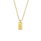 Vintage Tarot Card Stainless Steel Necklace - Che Cose Belle