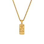 Vintage Tarot Card Stainless Steel Necklace - Che Cose Belle