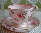 Vintage Tea/Coffee Cup and Saucer. Royal Stafford. Fine Bone China Made in England. - Che Cose Belle