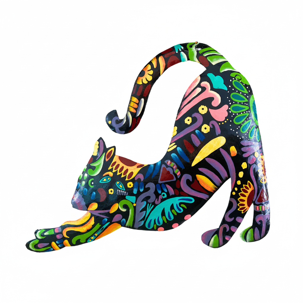 Vivid Cat Stretching - Che Cose Belle