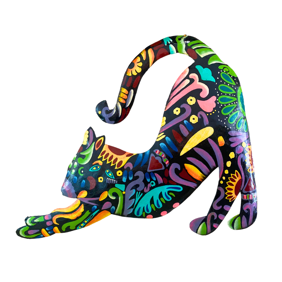 Vivid Cat Stretching Large - Che Cose Belle