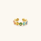 Vivid Personality - Chakra Evil Eye Ring - Che Cose Belle
