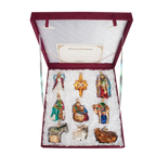 Old World Christmas Nativity Collection Glass Ornaments Set Of 9