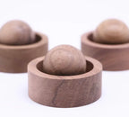 Walnut Wood Sphere Passive Diffuser - Che Cose Belle
