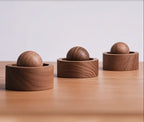 Walnut Wood Sphere Passive Diffuser - Che Cose Belle