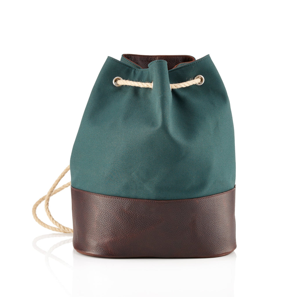 WANDERLUST Canvas Duffle Bag ~ Classic Green - Che Cose Belle