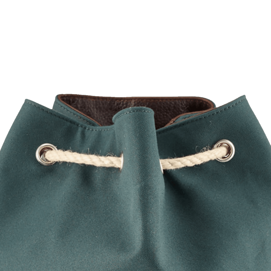 WANDERLUST Canvas Duffle Bag ~ Classic Green - Che Cose Belle