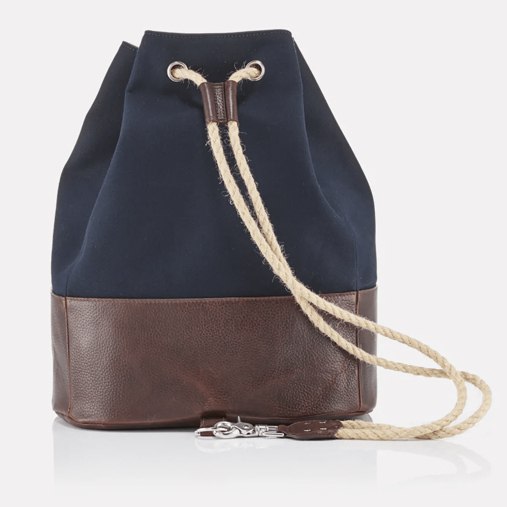 WANDERLUST Canvas Duffle Bag ~ Classic Navy - Che Cose Belle