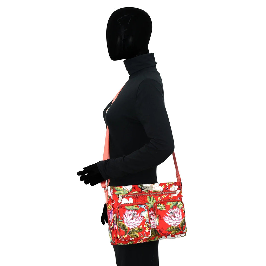 Wanderlust Luxe Fabric Crossbody Bag - 12022 - Che Cose Belle