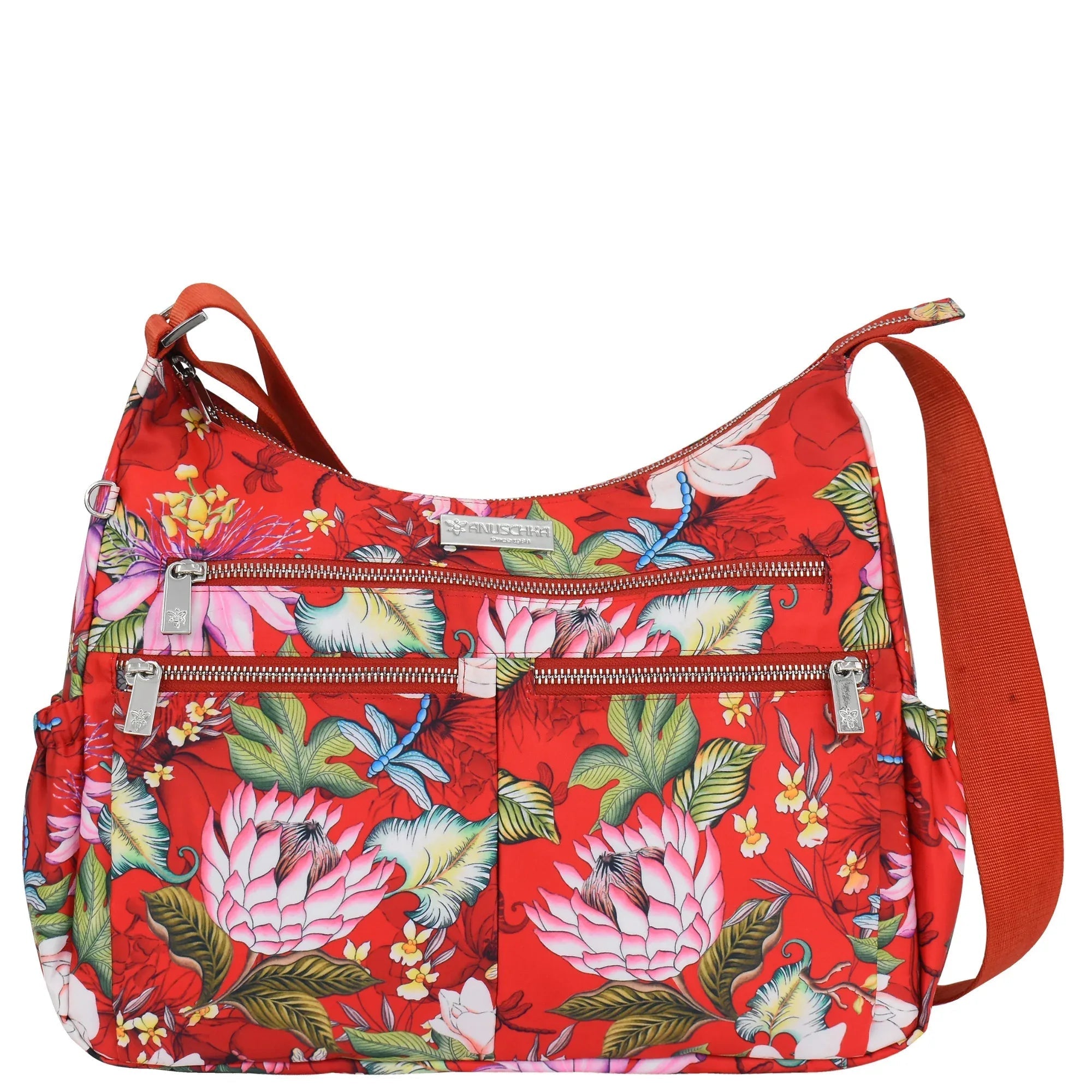 Wanderlust Luxe Fabric Crossbody Hobo - 12030 - Che Cose Belle