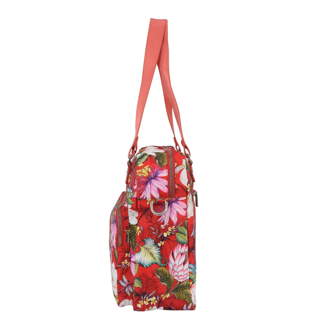 Wanderlust Luxe Fabric Organizer Satchel - 12029 - Che Cose Belle