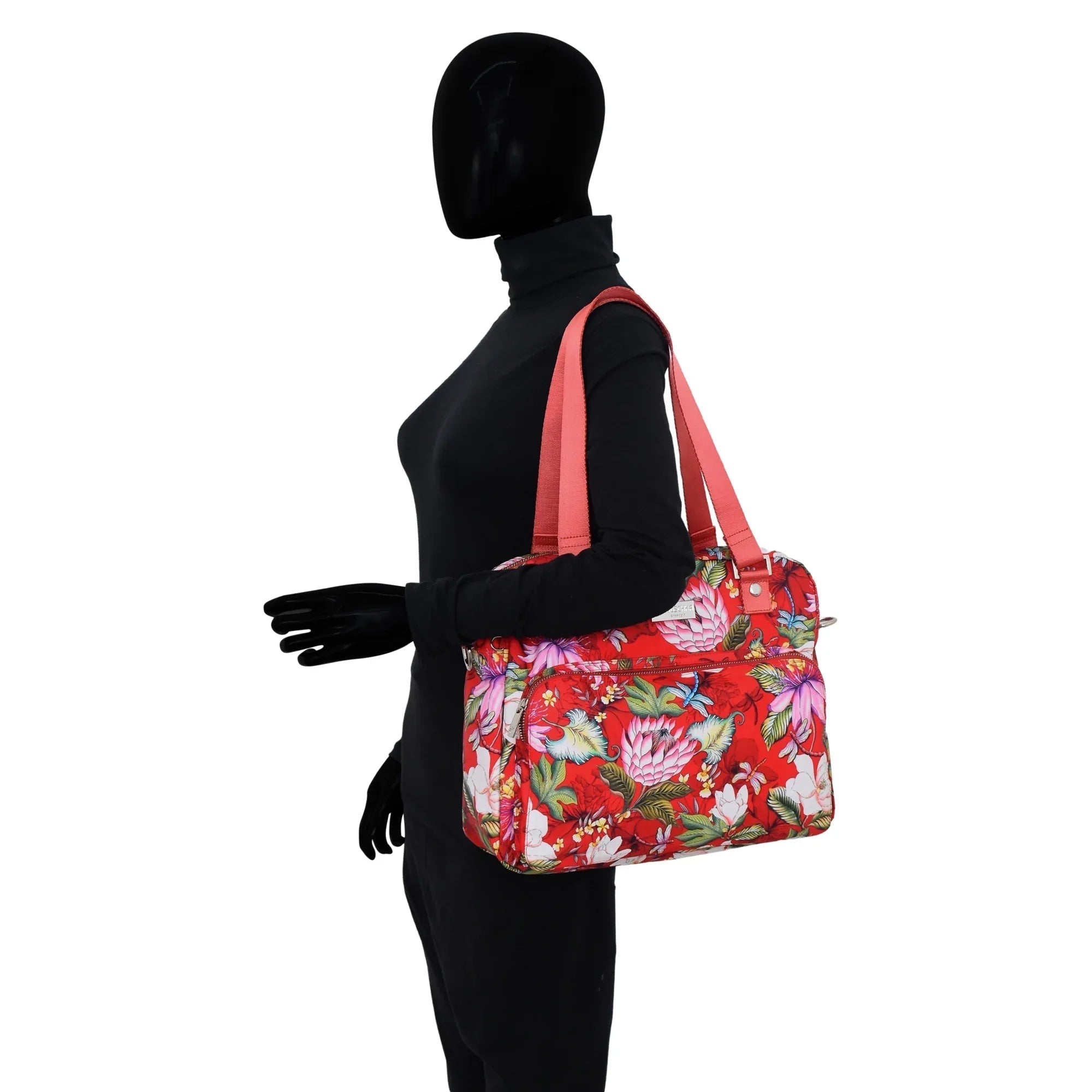 Wanderlust Luxe Fabric Organizer Satchel - 12029 - Che Cose Belle