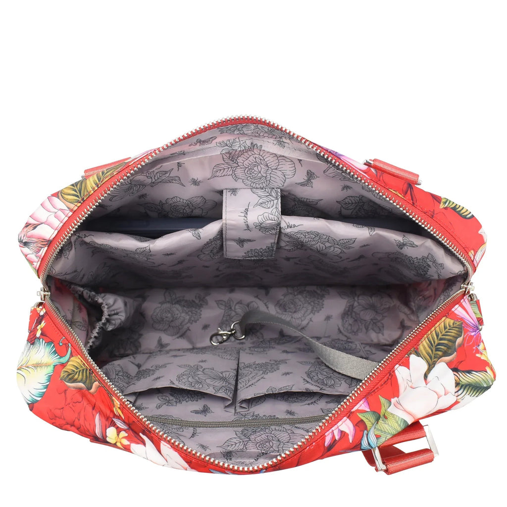 Wanderlust Luxe Fabric Organizer Satchel - 12029 - Che Cose Belle