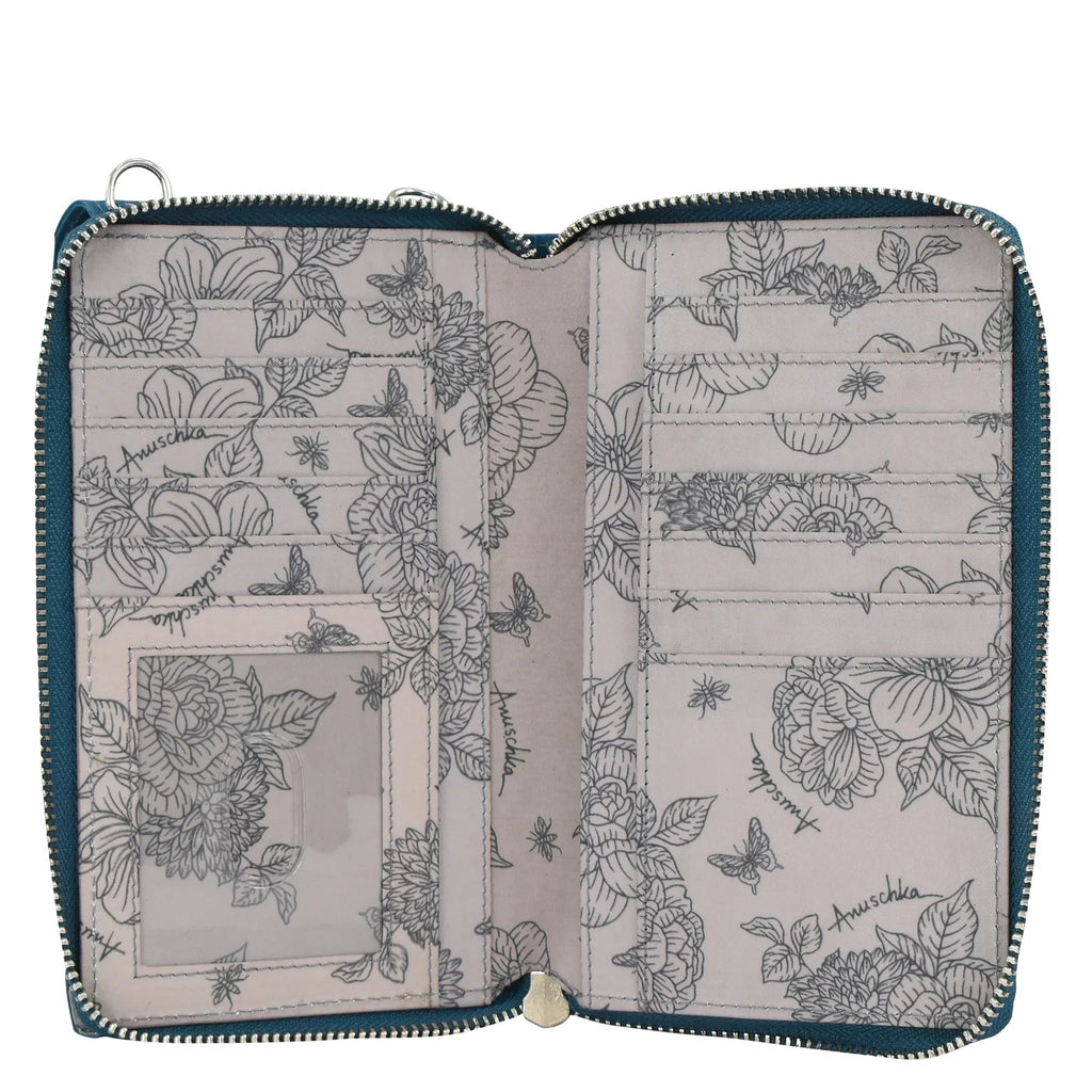 Wanderlust Luxe Fabric Phone Organizer Wallet - 13012 - Che Cose Belle