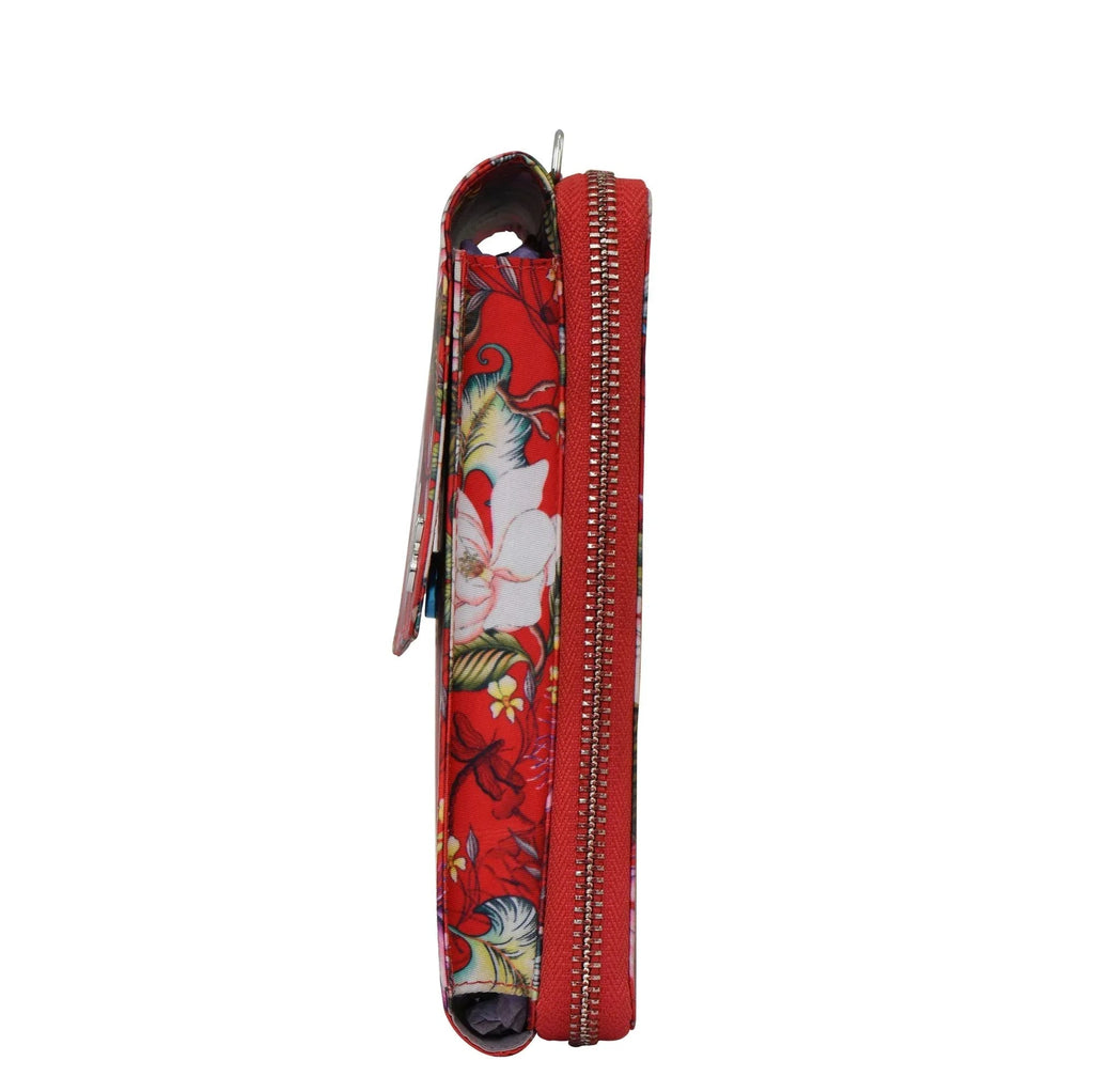 Wanderlust Luxe Fabric Phone Organizer Wallet - 13012 - Che Cose Belle