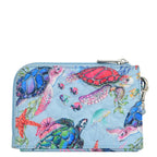 Wanderlust Quilted Fabric Double Zip Wristlet - 18003 - Che Cose Belle