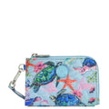 Wanderlust Quilted Fabric Double Zip Wristlet - 18003 - Che Cose Belle