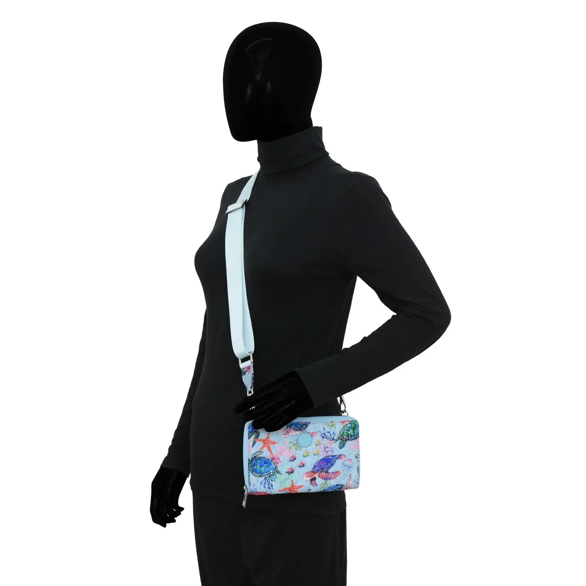 Wanderlust Quilted Fabric Organizer Crossbody - 18004 - Che Cose Belle