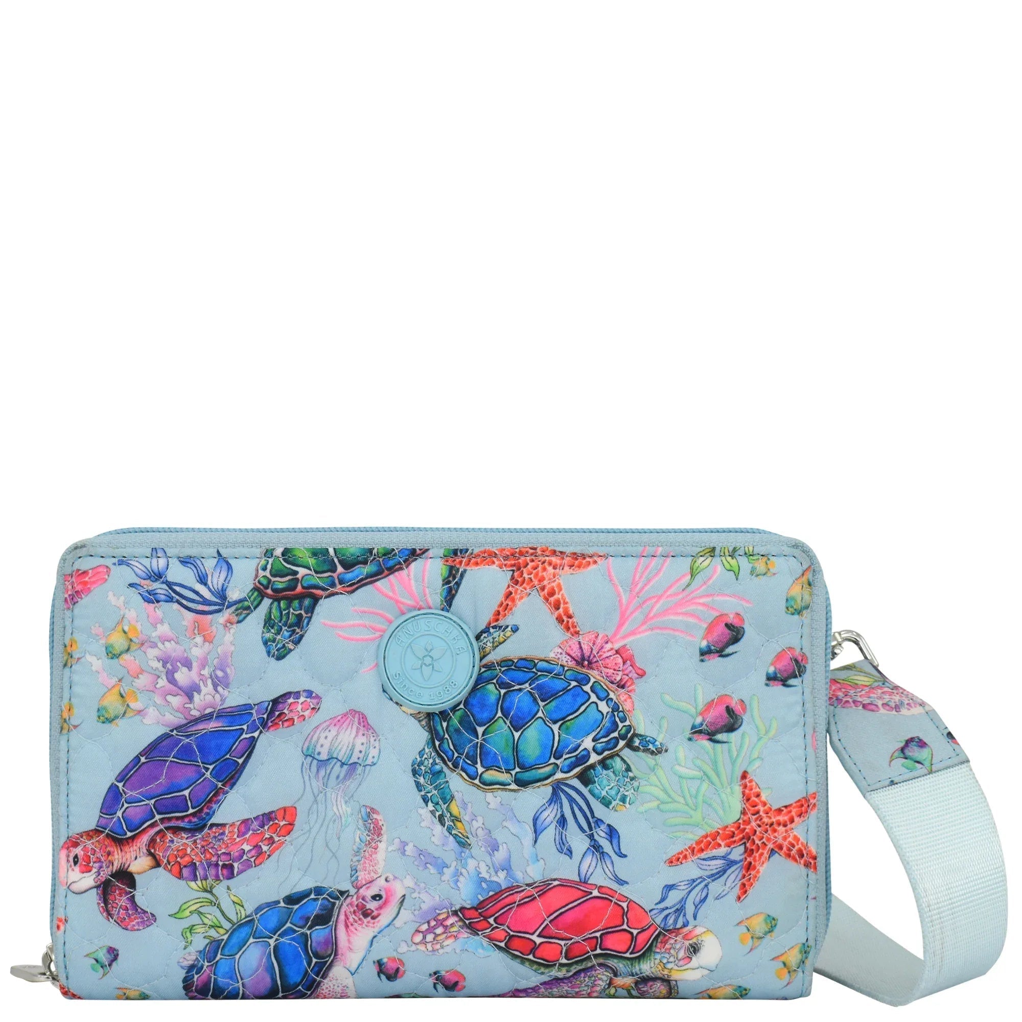 Wanderlust Quilted Fabric Organizer Crossbody - 18004 - Che Cose Belle