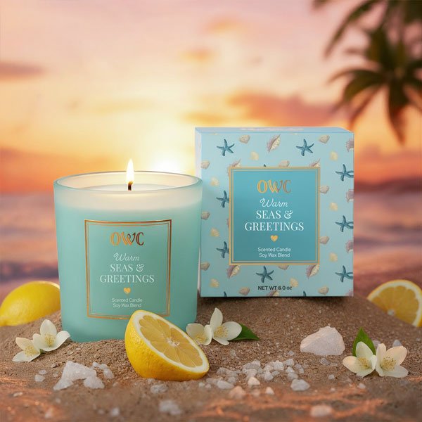 Warm Seas & Greetings Candle - Che Cose Belle
