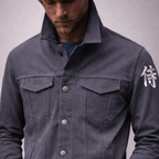Warrior Kanji Jacket (Fossil Gray) - Che Cose Belle