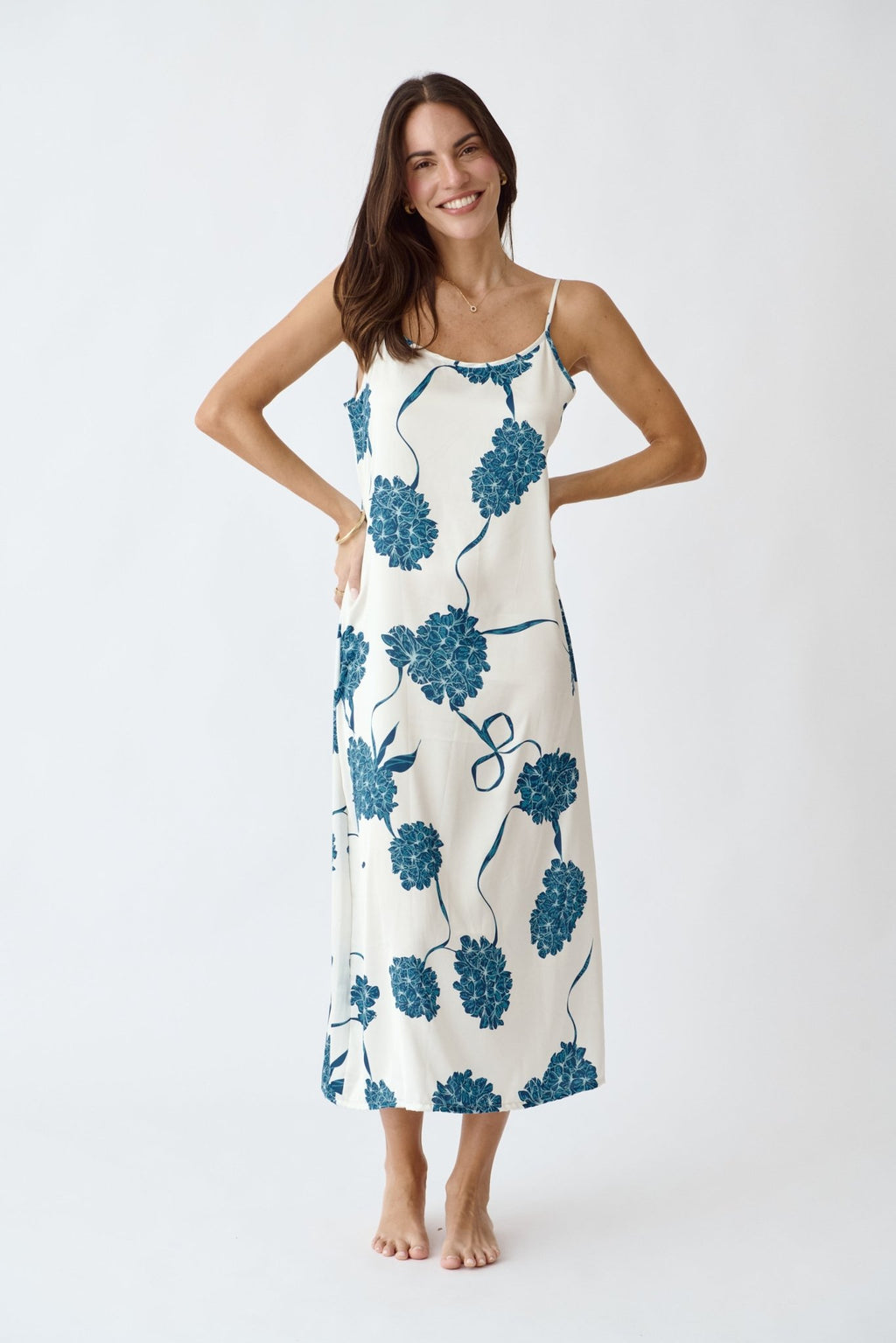 Washable Silk Kimono & Dress Set - Blossom - Che Cose Belle
