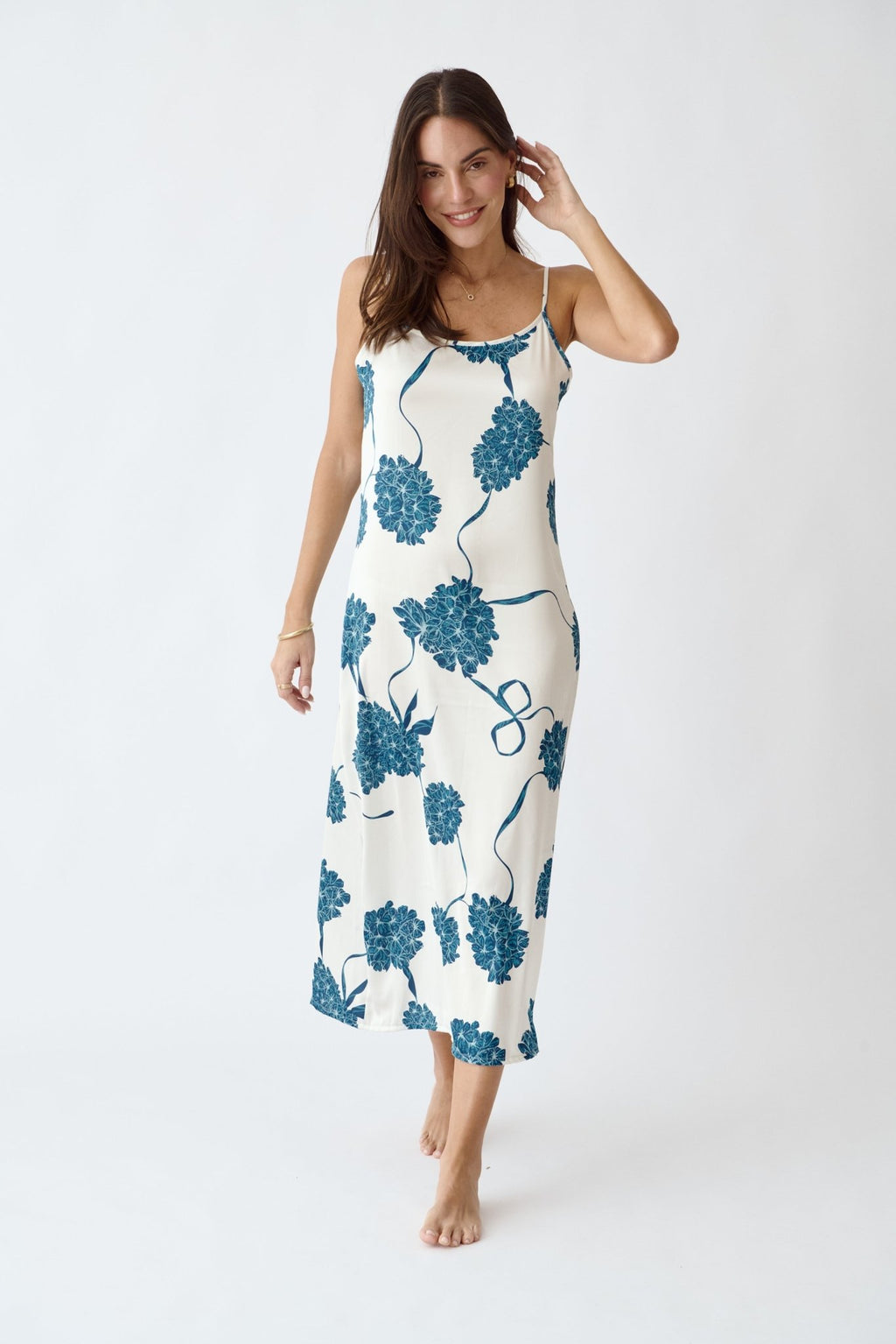 Washable Silk Kimono & Dress Set - Blossom - Che Cose Belle