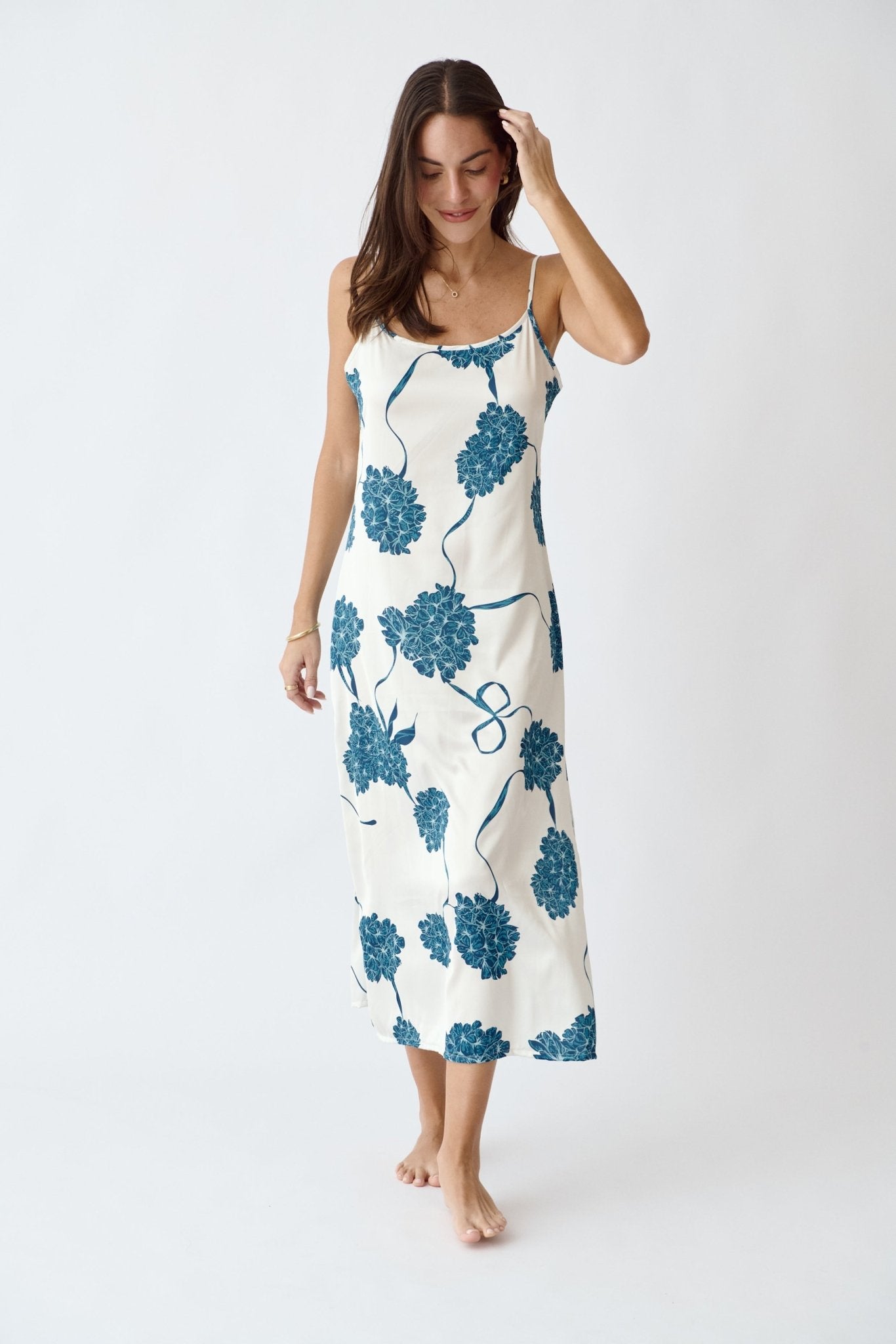 Washable Silk Kimono & Dress Set - Blossom - Che Cose Belle